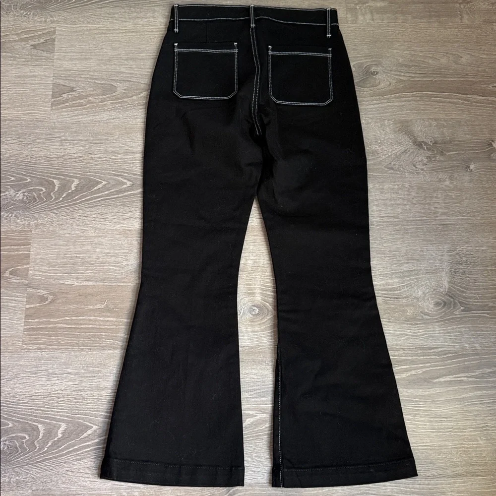 Frame Le Bardot crop flare jeans 25 - Picture 3 of 14